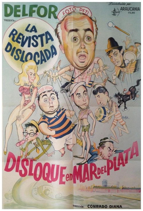 Disloque en Mar del Plata (1964) poster