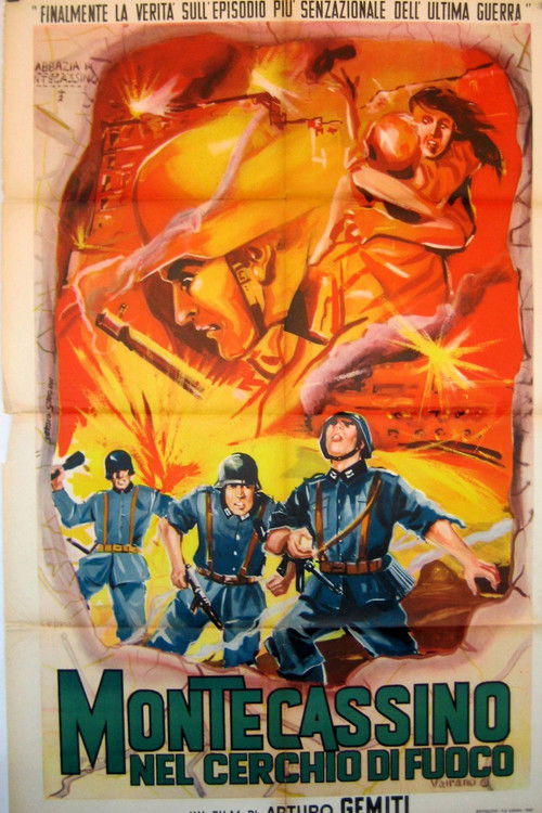 Montecassino nel cerchio di fuoco (1946) poster
