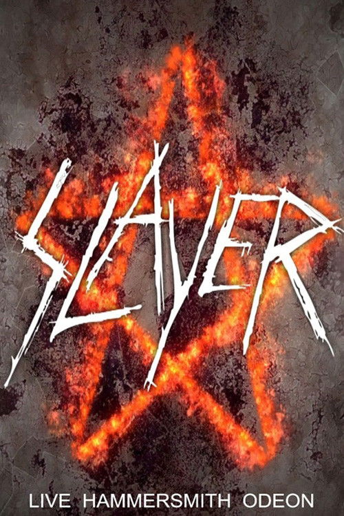Slayer - Live at the Hammersmith Apollo, London (2008) poster