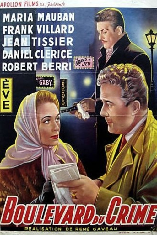 Crime Boulevard (1955) poster