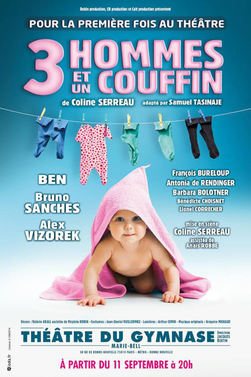 3 hommes et un couffin (2018) poster