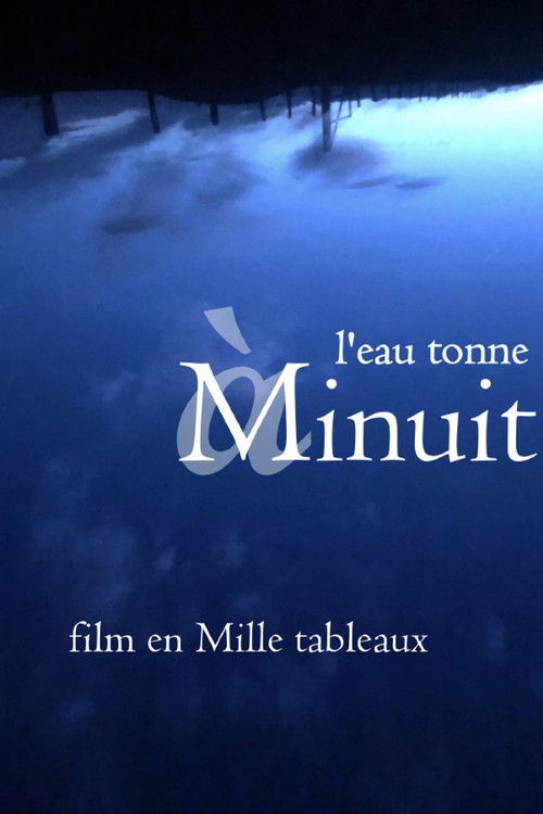 l'eau tonne à minuit (2024) poster