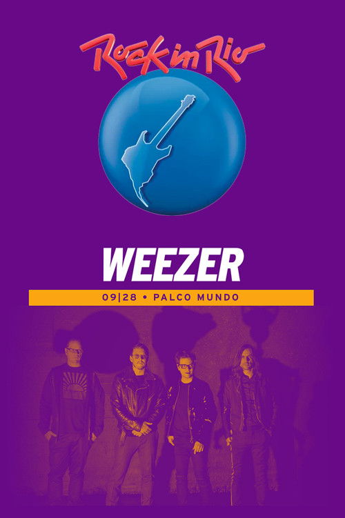 Weezer - Rock in Rio (2019) poster