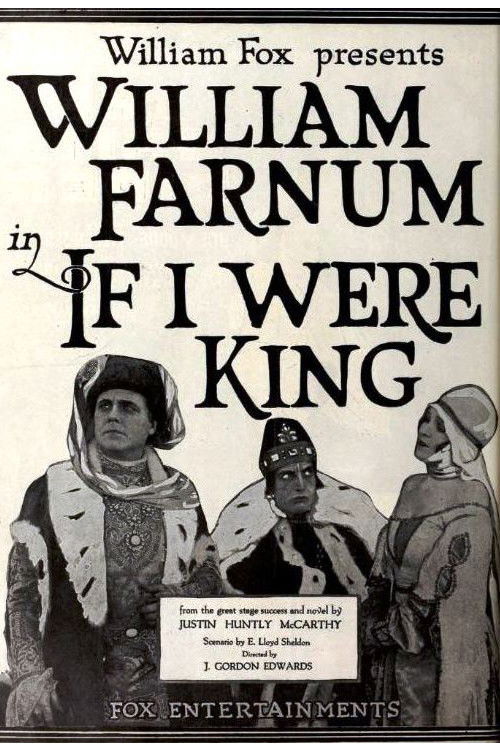 If I Were King (1920) poster