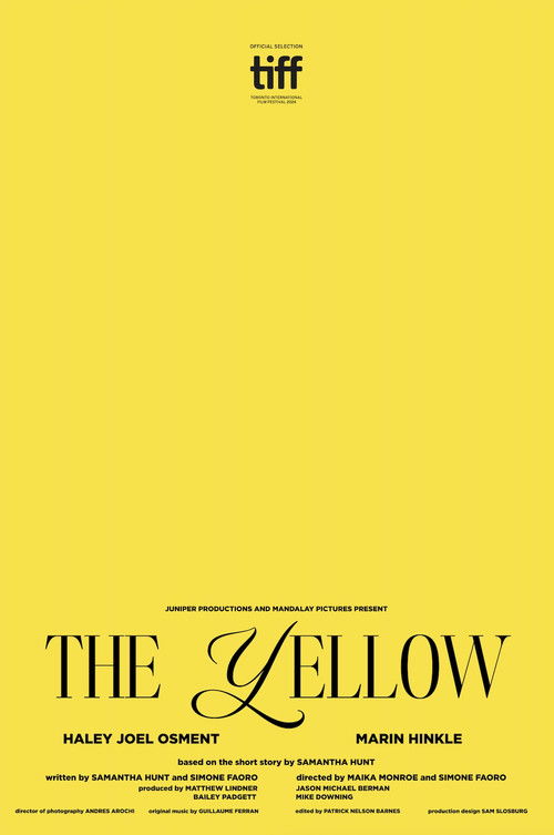 The Yellow (2024) poster