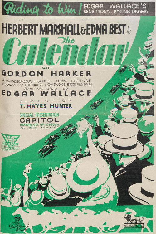 The Calendar (1931) poster