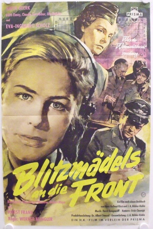Blitzmädels an die Front (1958) poster