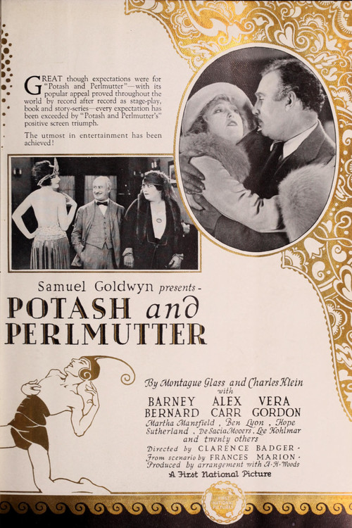Potash and Perlmutter (1923) poster