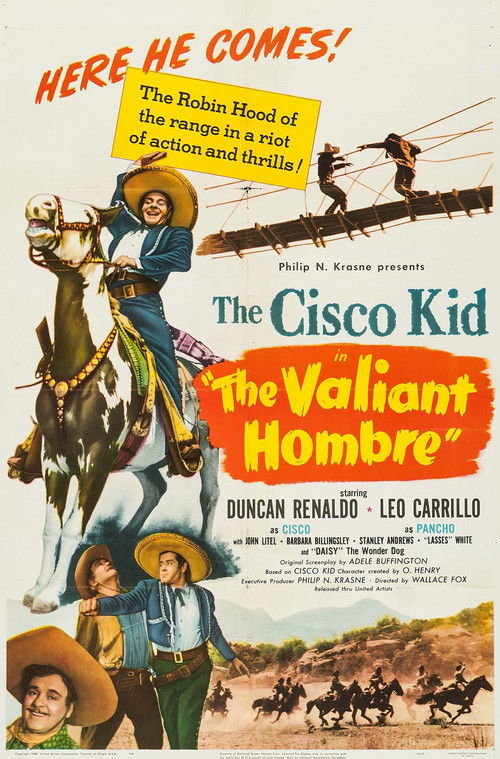The Valiant Hombre (1948) poster