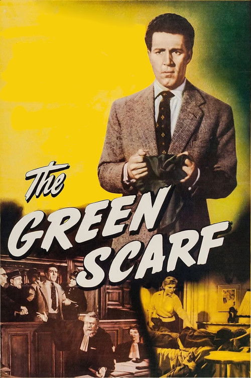 The Green Scarf (1954) poster