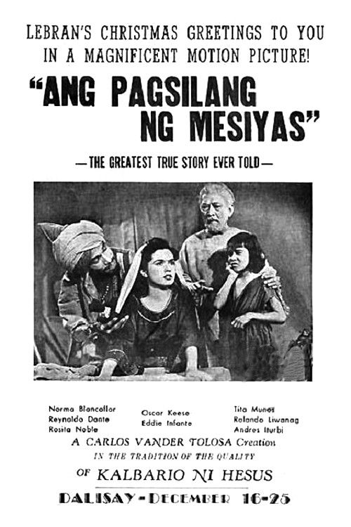 The Birth of the Messiah (1952) poster
