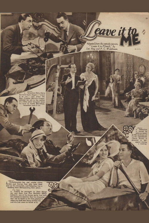 Leave It to Me (1933) poster