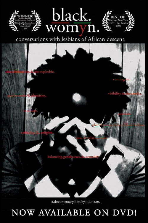 Black./Womyn.:Conversations with Lesbians of African Descent (2008) poster