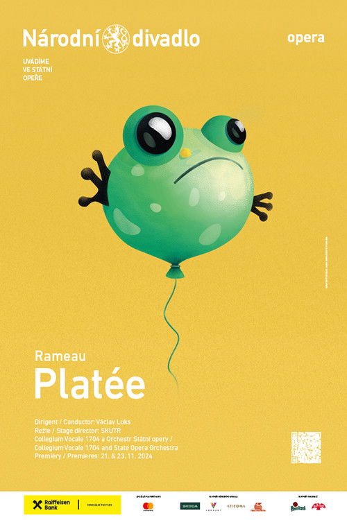 Jean-Philippe Rameau: Platée Czech National Theatre, Prague (2025) poster