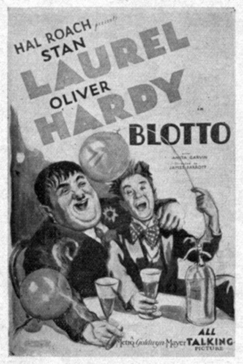 Blotto (1930) poster