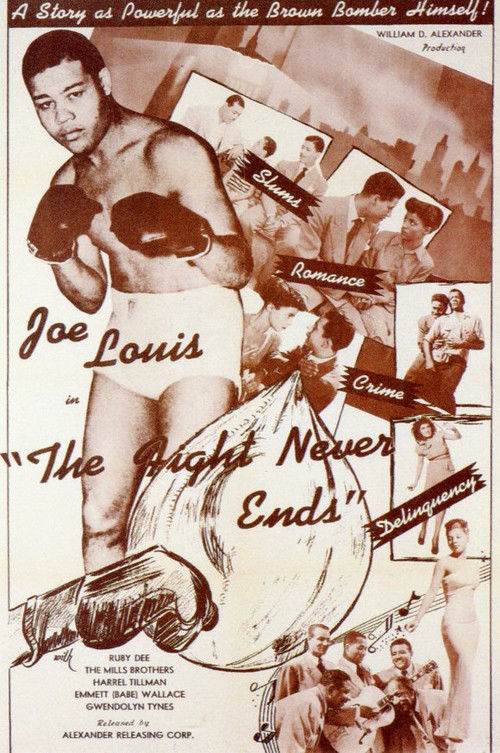 The Fight Never Ends (1948) poster