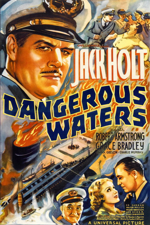 Dangerous Waters (1936) poster