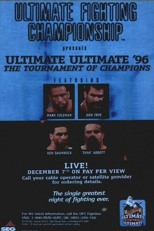 UFC 11.5: Ultimate Ultimate 2 (1996) poster