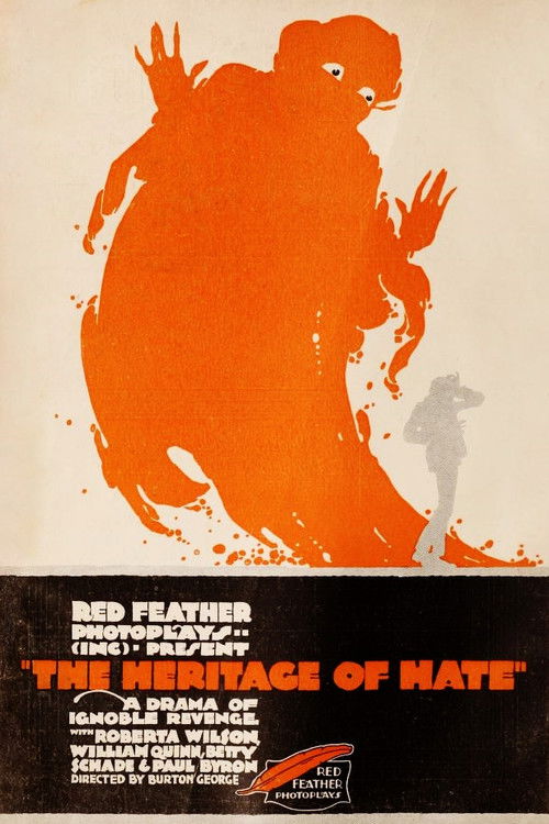 The Heritage of Hate (1916) poster