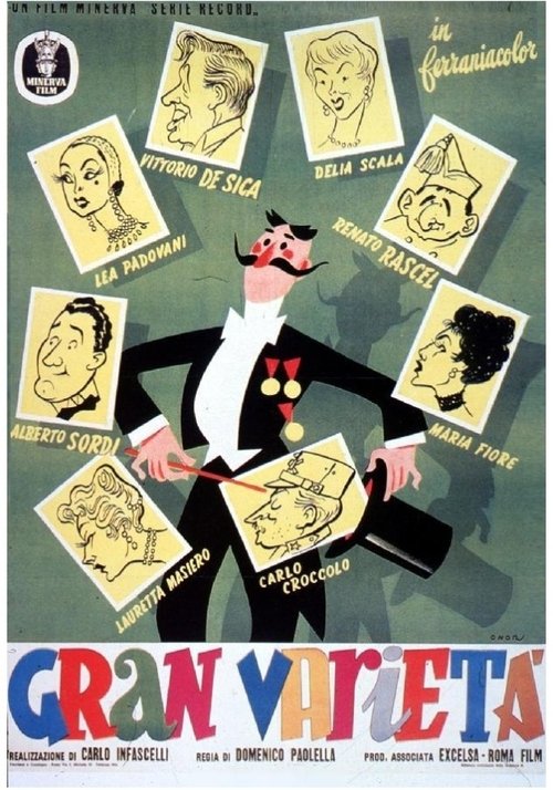 Gran varietà (1954) poster