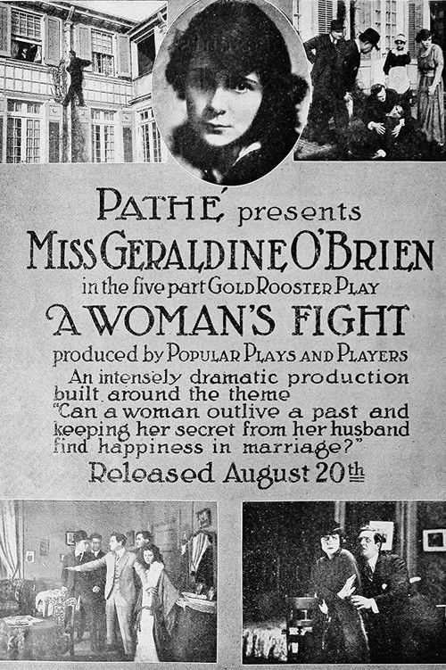 A Woman's Fight (1916) poster