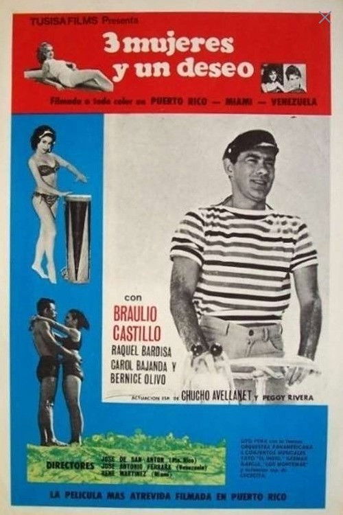 Tres puertorriqueñas y un deseo (1966) poster