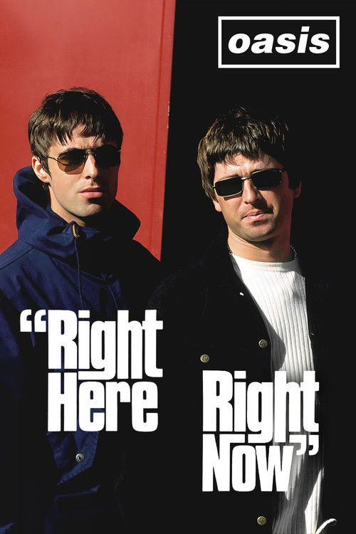 Oasis: Right Here Right Now (1997) poster
