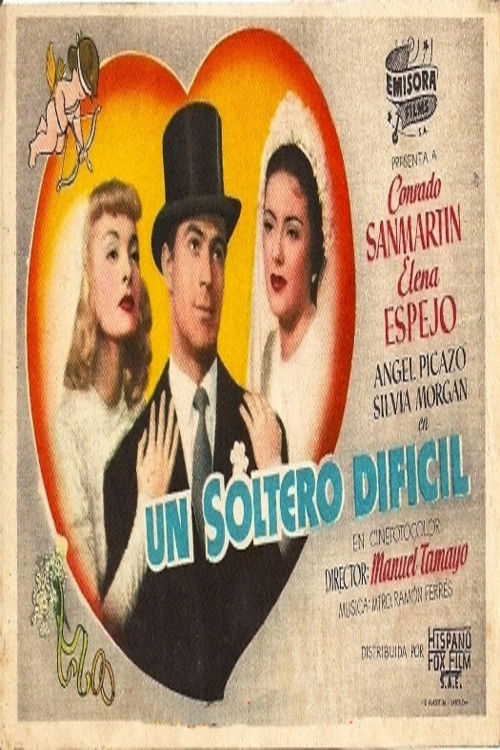 Un soltero difícil (1950) poster