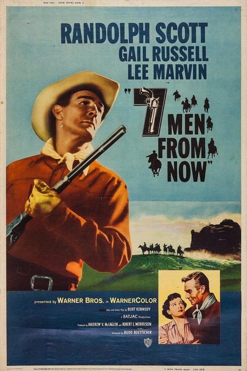 Seven Men from Now (1956) poster