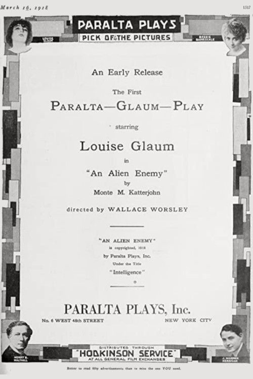 An Alien Enemy (1918) poster
