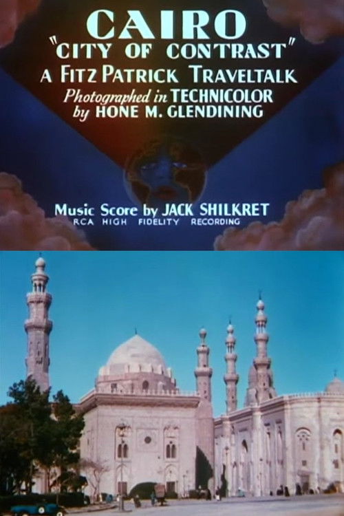 Cairo 'City of Contrast' (1938) poster