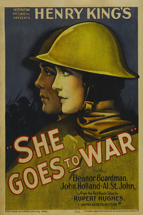 She Goes to War (1929) poster