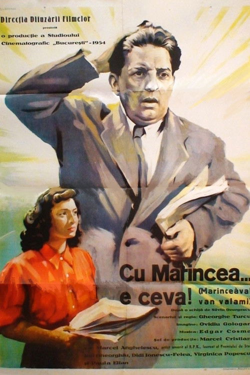 Cu Marincea e ceva (1954) poster