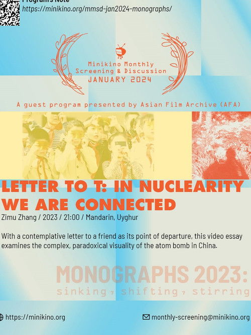 Letter to T: In Nuclearity, We Are Connected (2023) poster