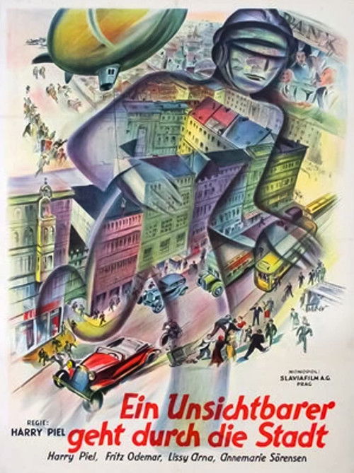 Ein Unsichtbarer geht durch die Stadt (1933) poster