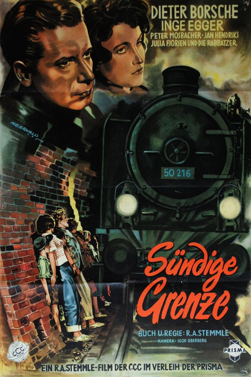 Sündige Grenze (1951) poster