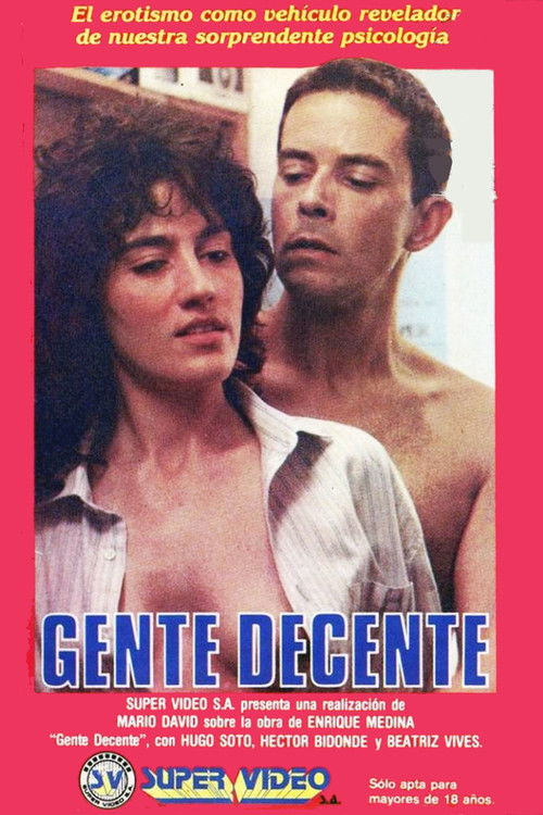 Gente decente (1989) poster