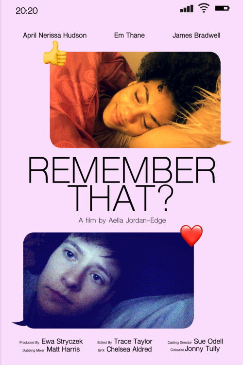 Remember That? (2020) poster