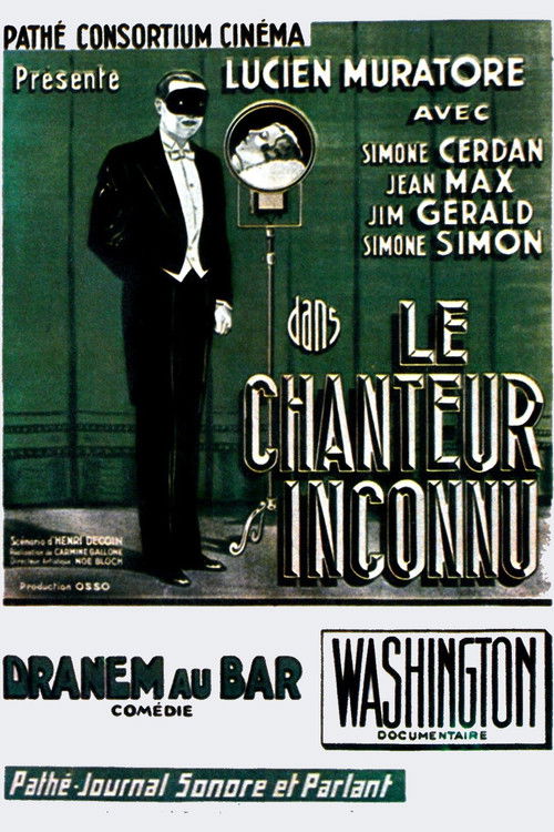 Le Chanteur inconnu (1931) poster