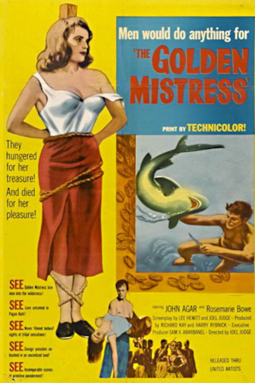 The Golden Mistress (1954) poster
