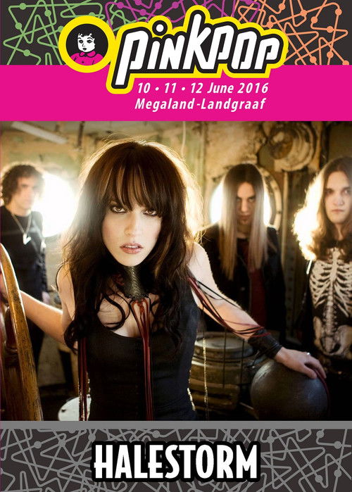 Halestorm - Live from Pinkpop 2016 (2016) poster