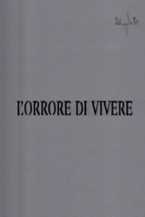 L'orrore di vivere (1993) poster