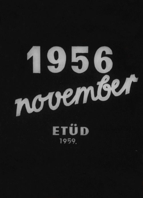 1956 november (1959) poster