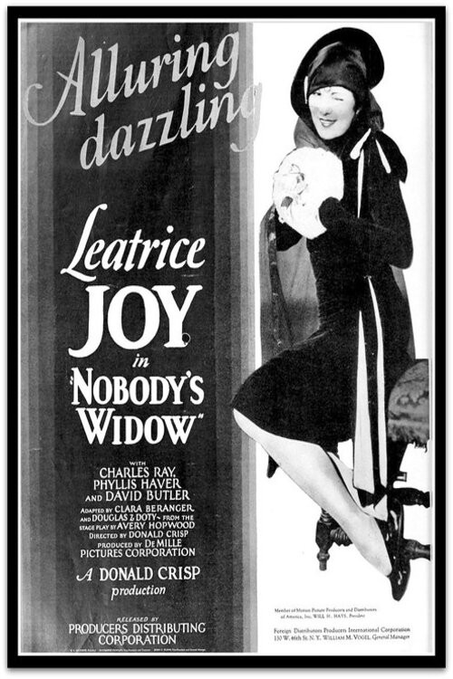 Nobody's Widow (1927) poster