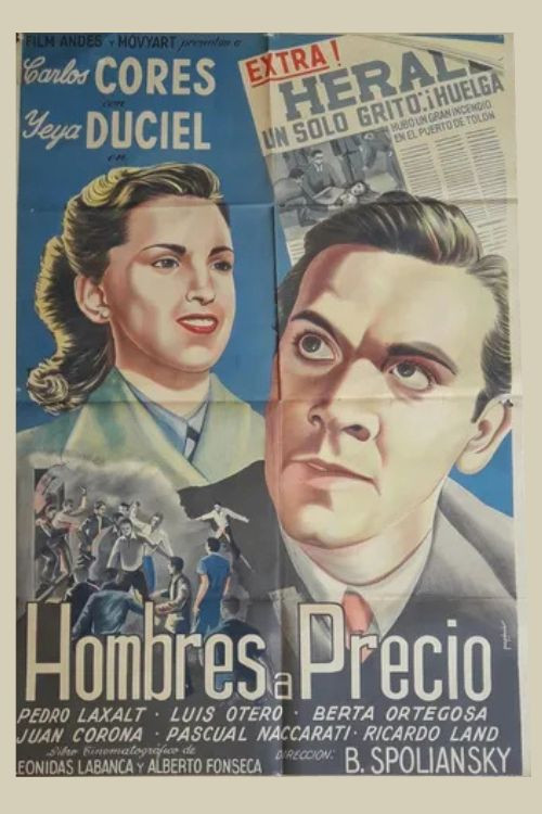 Hombres a precio (1950) poster
