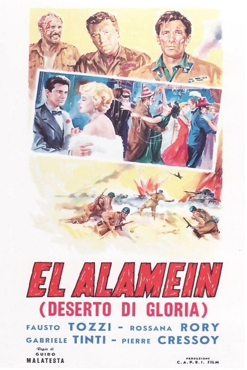The Tanks of El Alamein (1957) poster