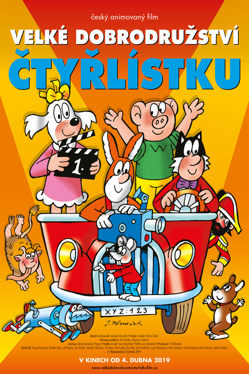 Velké dobrodružství Čtyřlístku (2019) poster