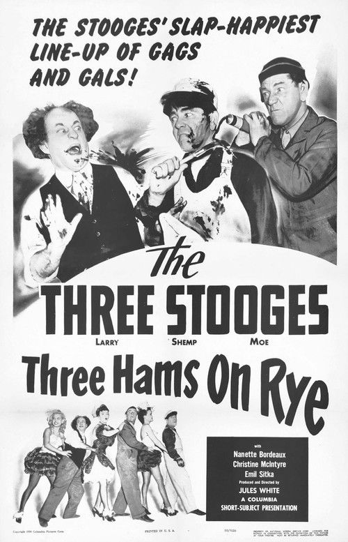 Three Hams on Rye (1950) poster