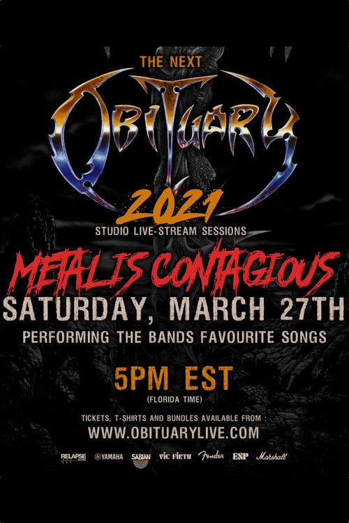 Obituary - Metalis Contagious Live Stream (2021) poster