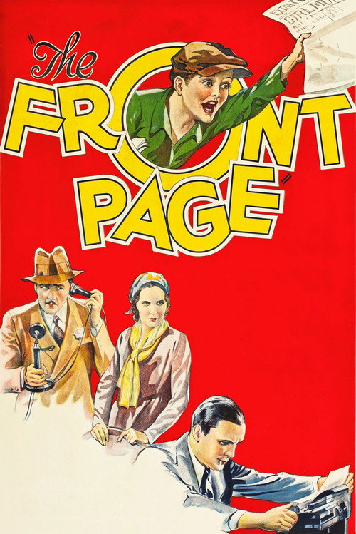 The Front Page (1931) poster